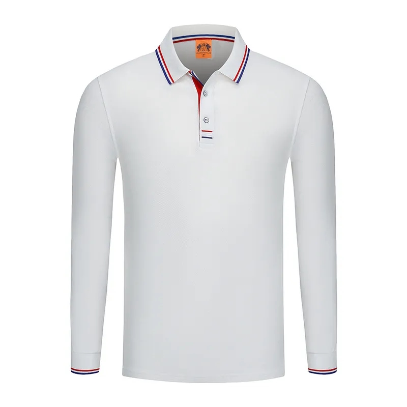 Customizable Long-Sleeve Polo Shirts Sweatshirt Tops 2