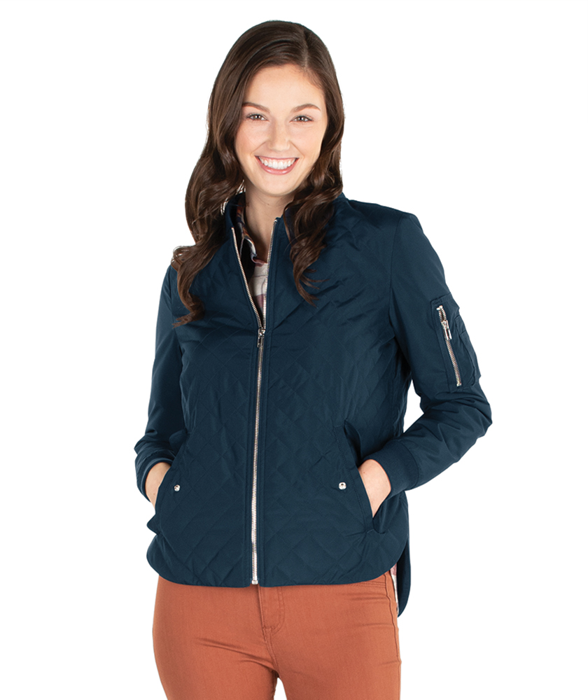 Women's Quilted Boston Flight Jacket 29