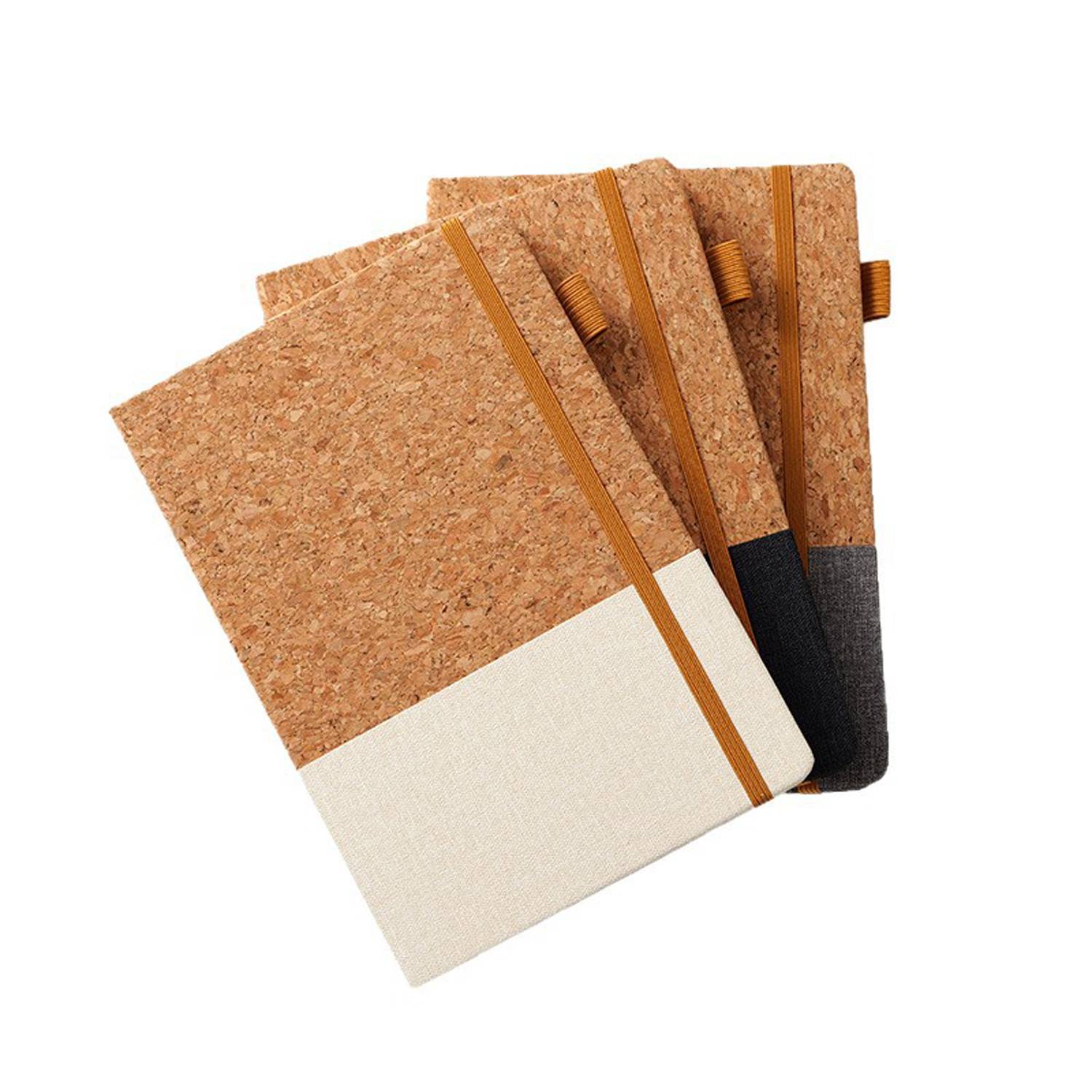 A5 Wood Grain Wheat Straw Notebook 7