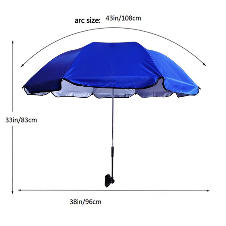 Chair Umbrella With Clamp 7