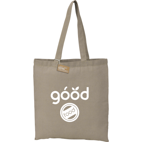 Recycled 5oz Cotton Twill Tote, custom tote bag with logo imprint 142