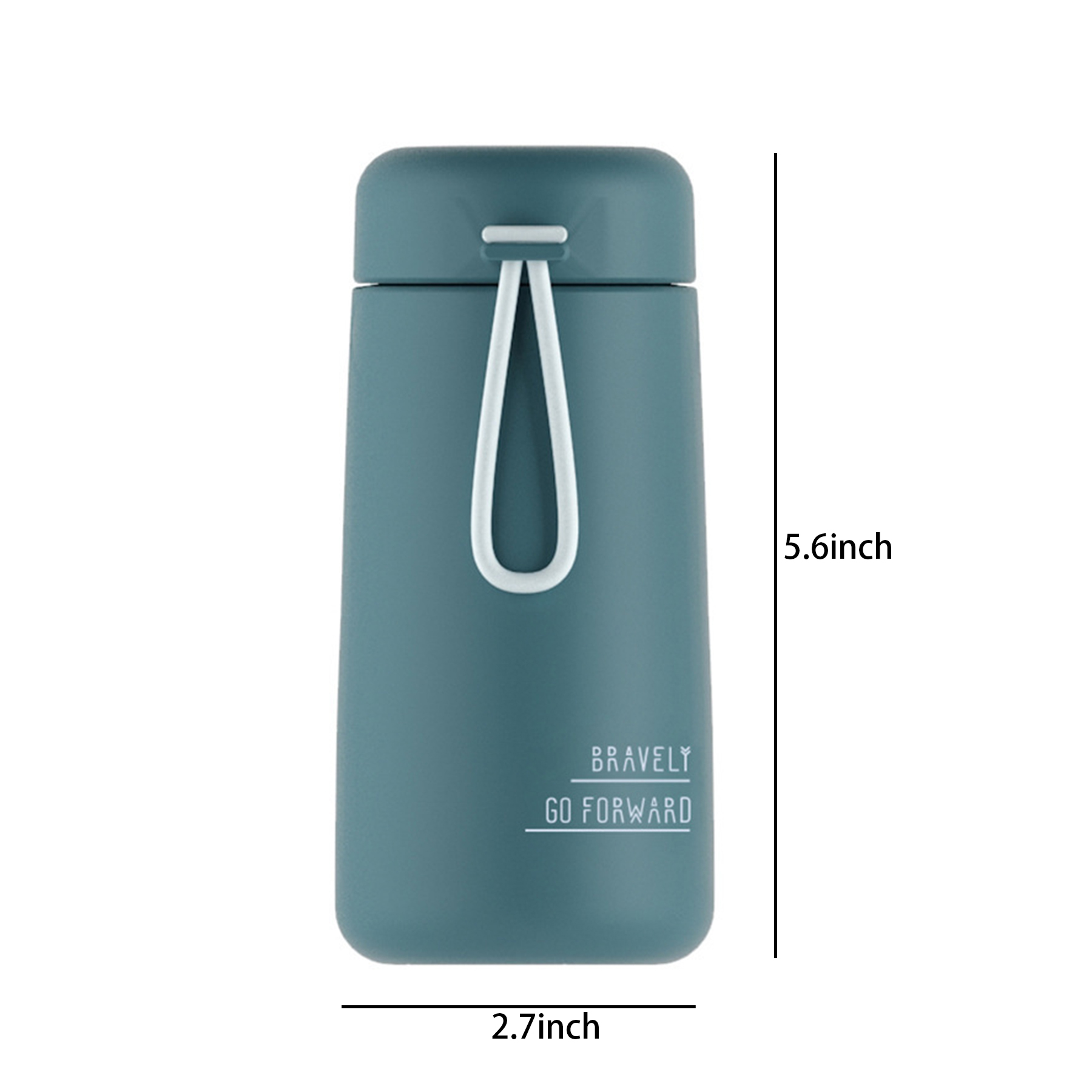 9oz 304 stainless steel cute portable Bottles-Insulated, custom water bottle with logo imprint 2