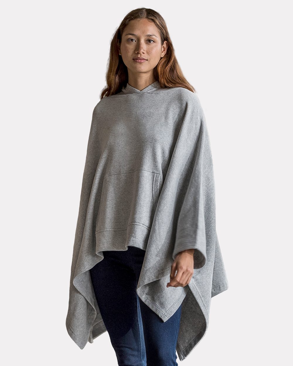Women's Amanda Fleece Poncho - W17125 3