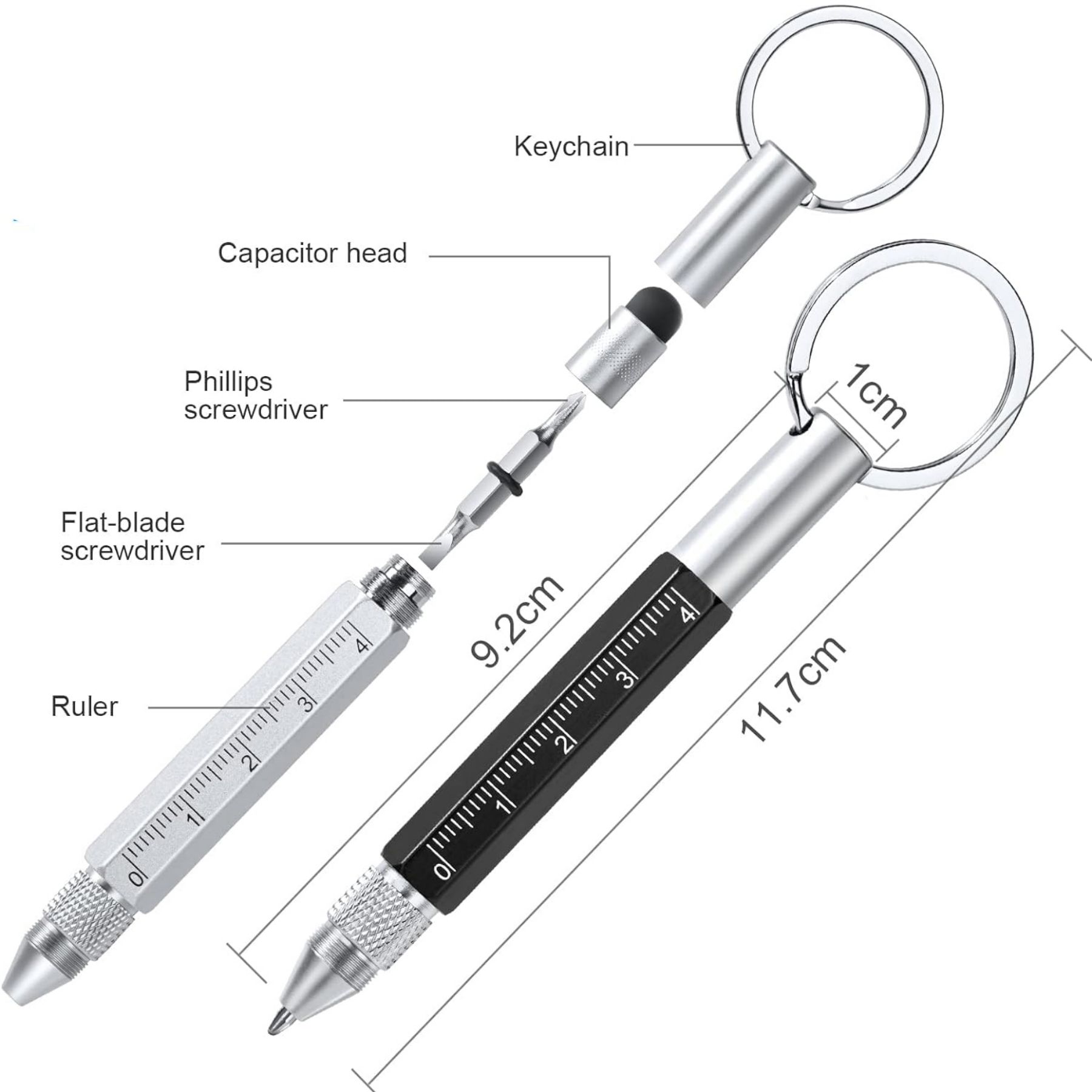 Tool Pen With Key Ring 2