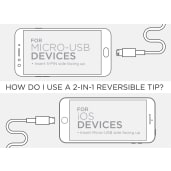 Paramount 3-in-1 Fabric Charging Cable 14