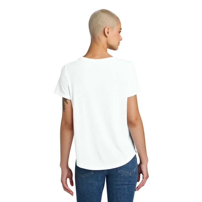 AllMade Women's Relaxed Tri-Blend Scoop Neck Tee 54