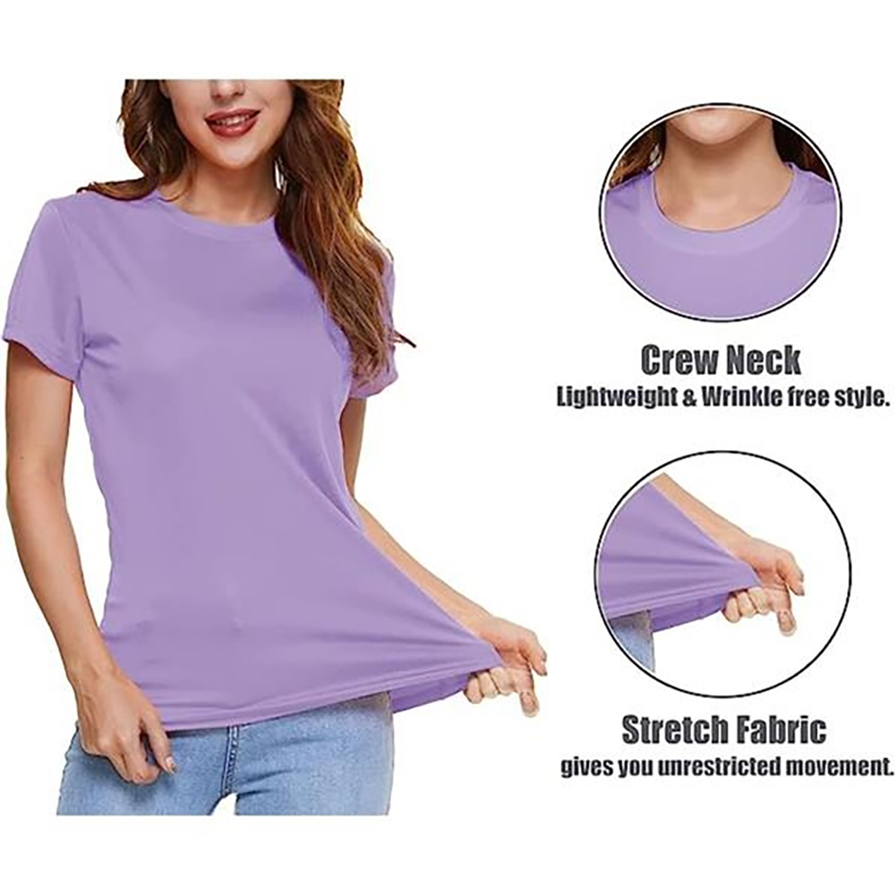 Women's Moisture Wicking Performance T-Shirt UPF 50+ 3