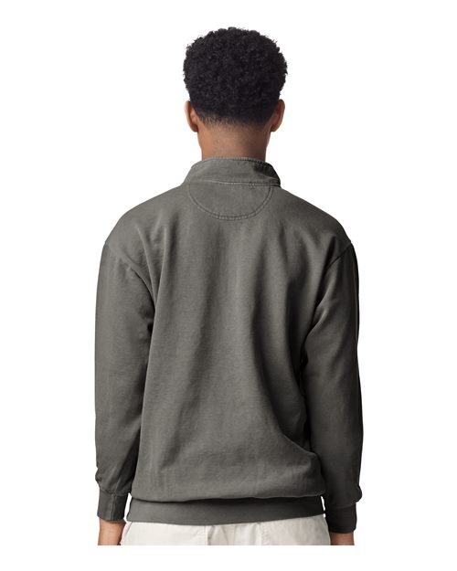Unisex Garment-Dyed Quarter-Zip Sweatshirt - 1580 13
