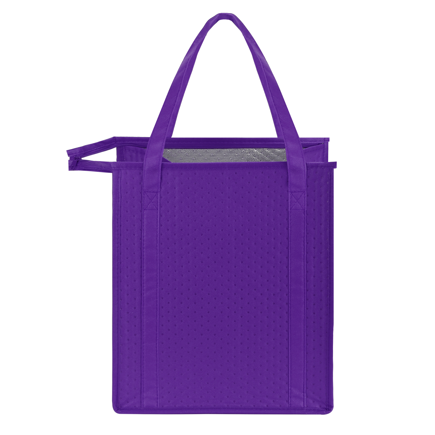 Thermal Non-Woven Insulated Cooler Tote Bag-13"X15"X10"(Ocean) 14