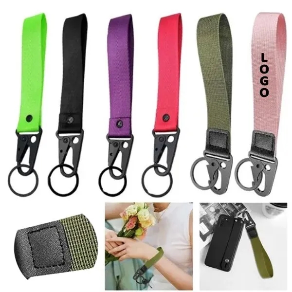 Polyester Logo Sublimation Keychain Lanyard - Secure Buckle 7
