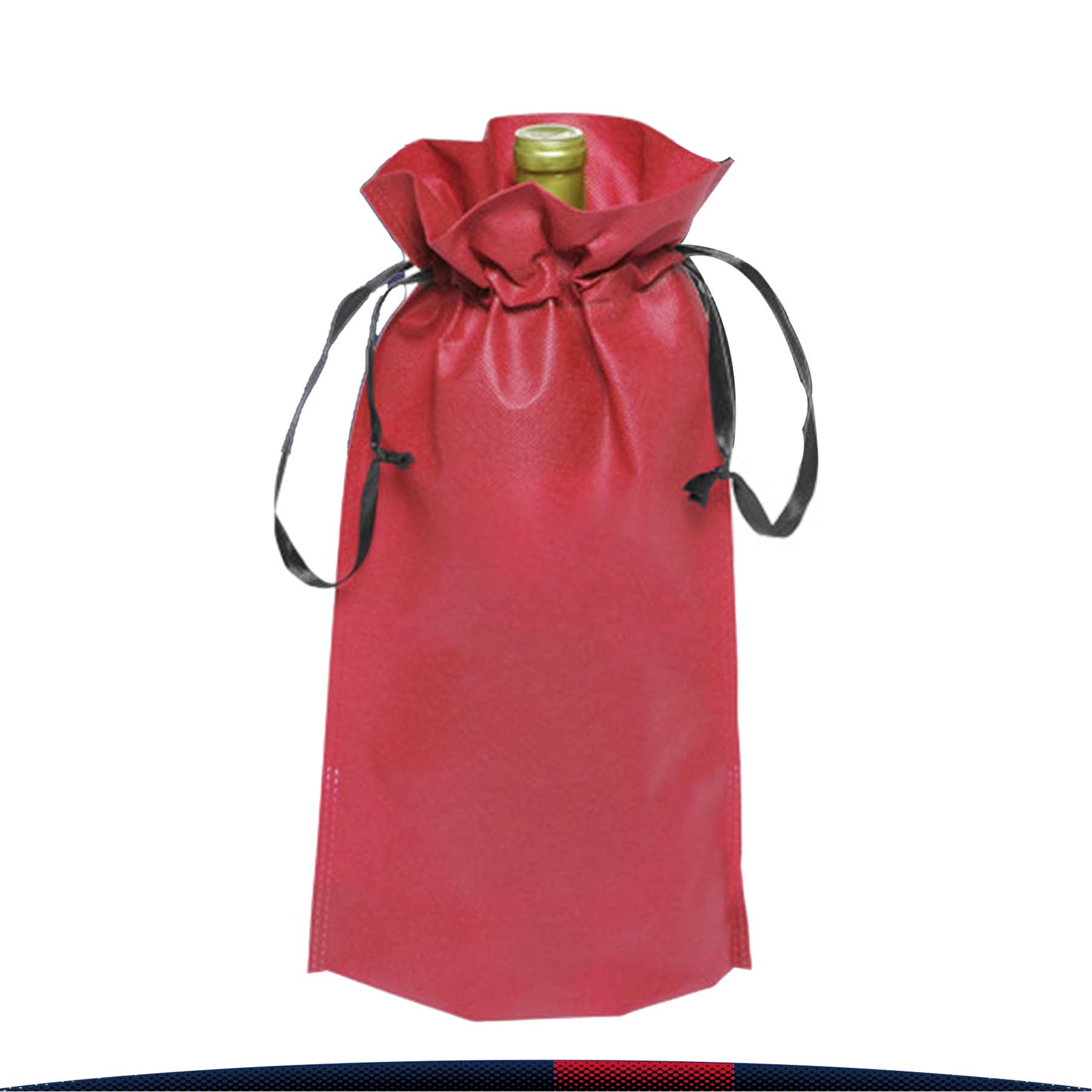 Oriver Wine Bottle Drawstring Bag 5