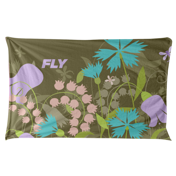 Medium Heavy Fleece Full Color Blanket 4