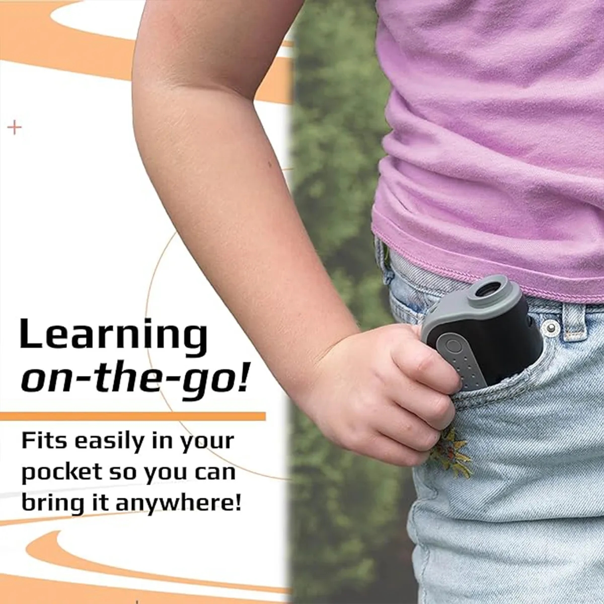 Lighted Pocket Portable Science Lab Handheld Microscope 4