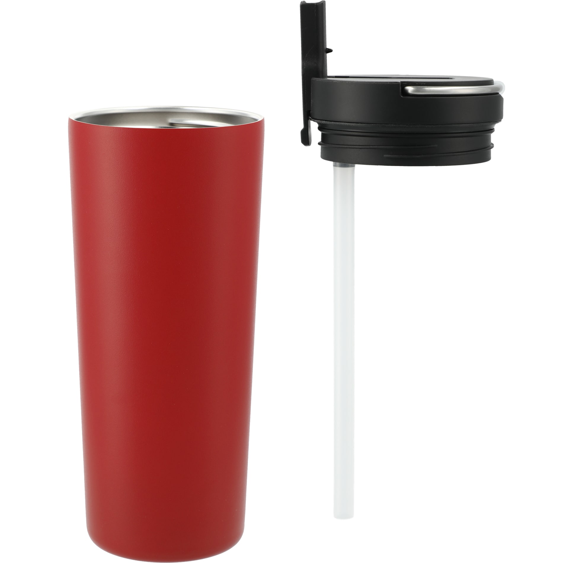 Thor Copper Insulated Tumbler 24oz Flip Straw Lid 304