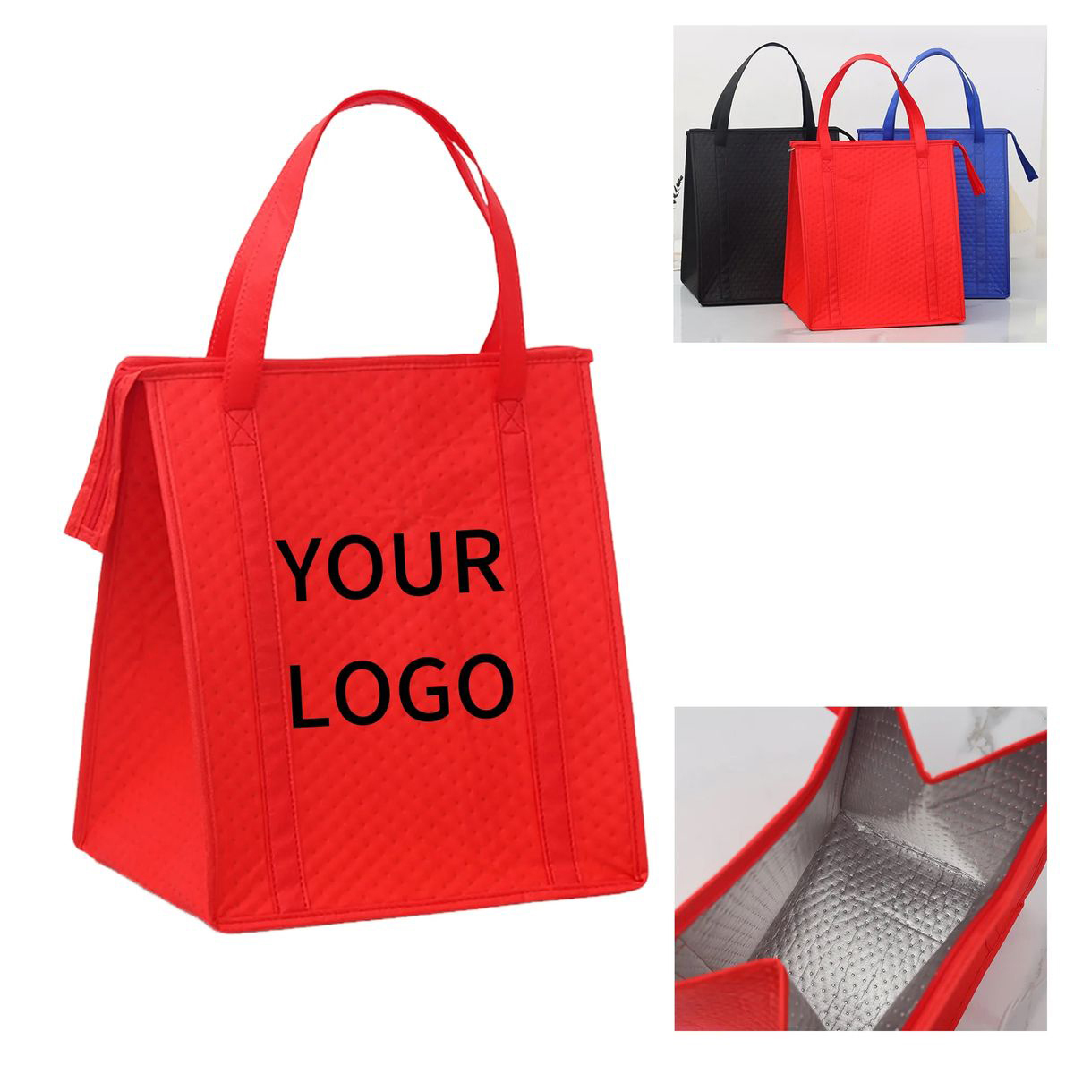 Insulated Non Woven Tote Bag For Hot And Cold Items 1