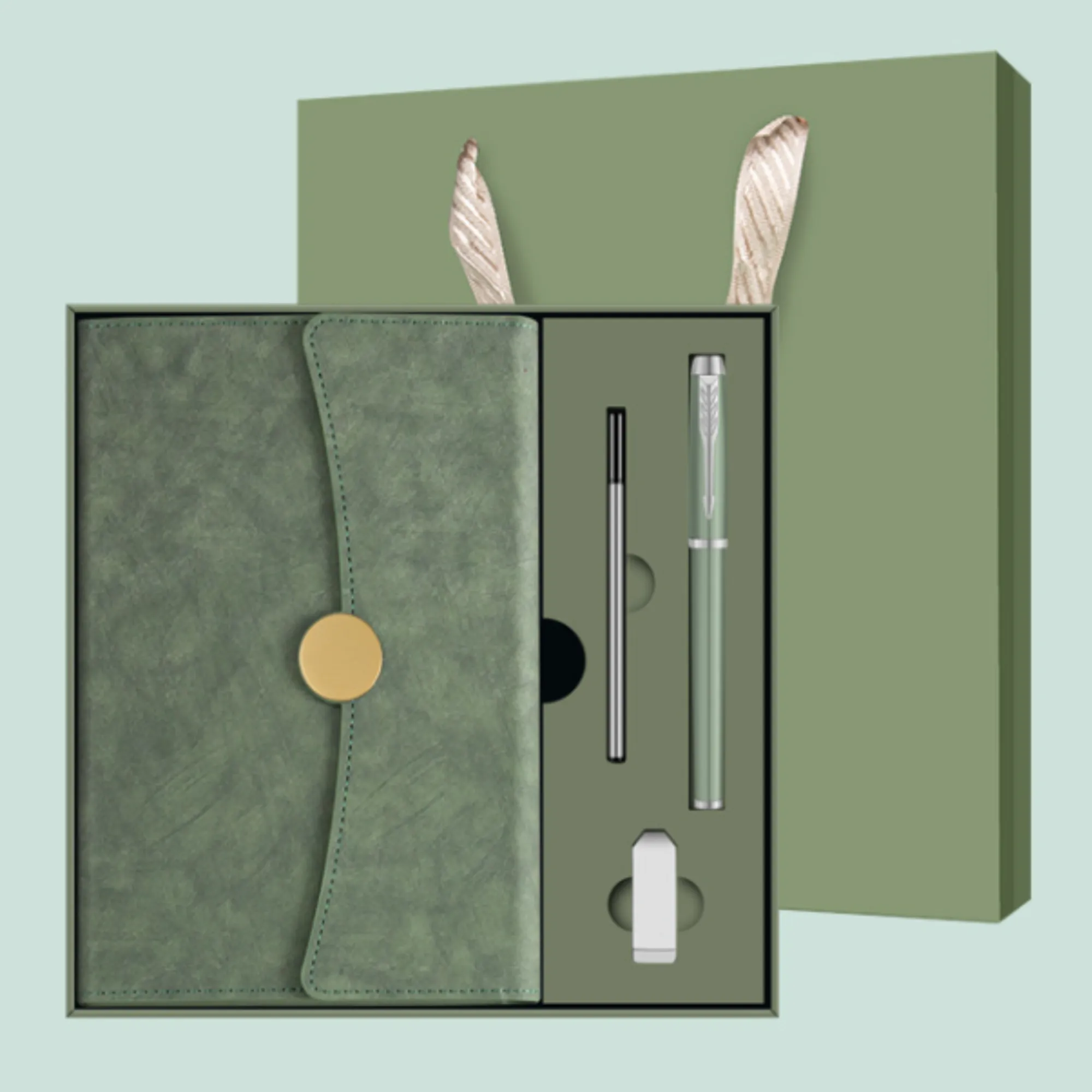 Leather Notebook Pen Set for Premium Business Promotion 2