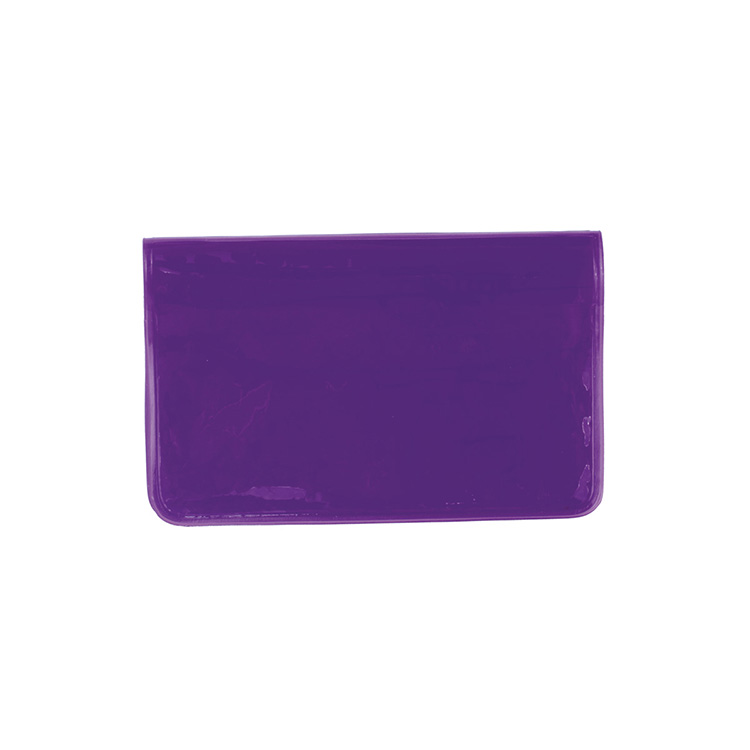 3" W x 2-1/4"H "Majorca" Fold Over Wallet Style Colorful Vinyl Pouch 25