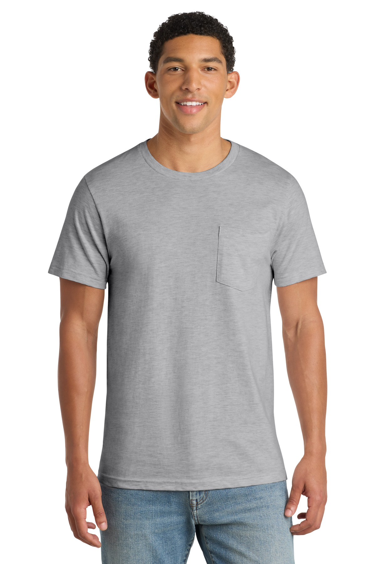 Port & Co Bouncer Pocket Tee PC600P 25