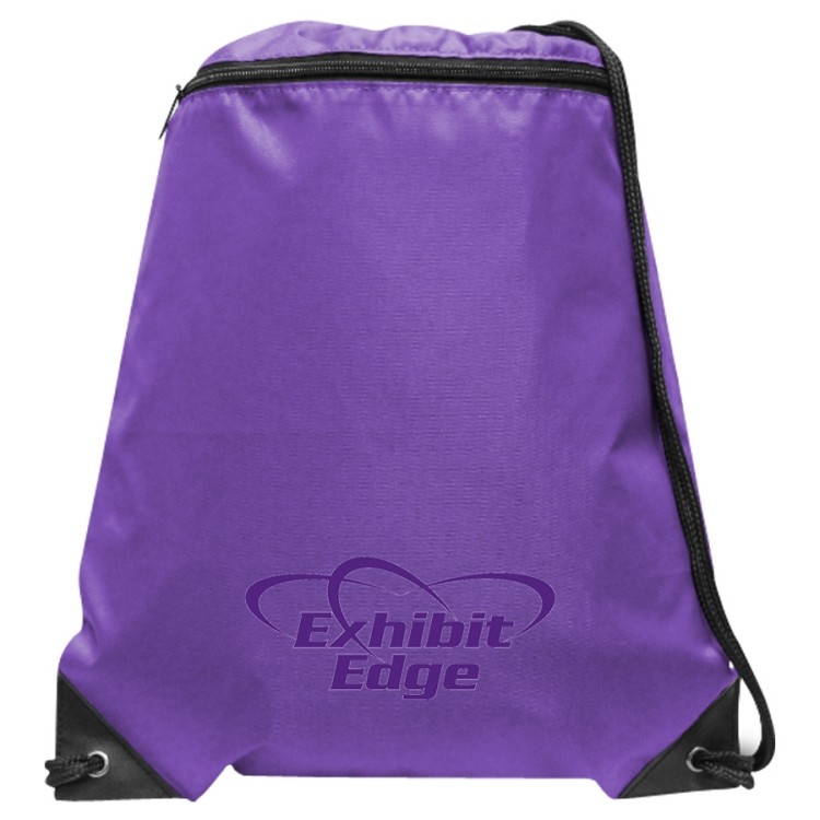 Zip-up Drawstring Pack 3
