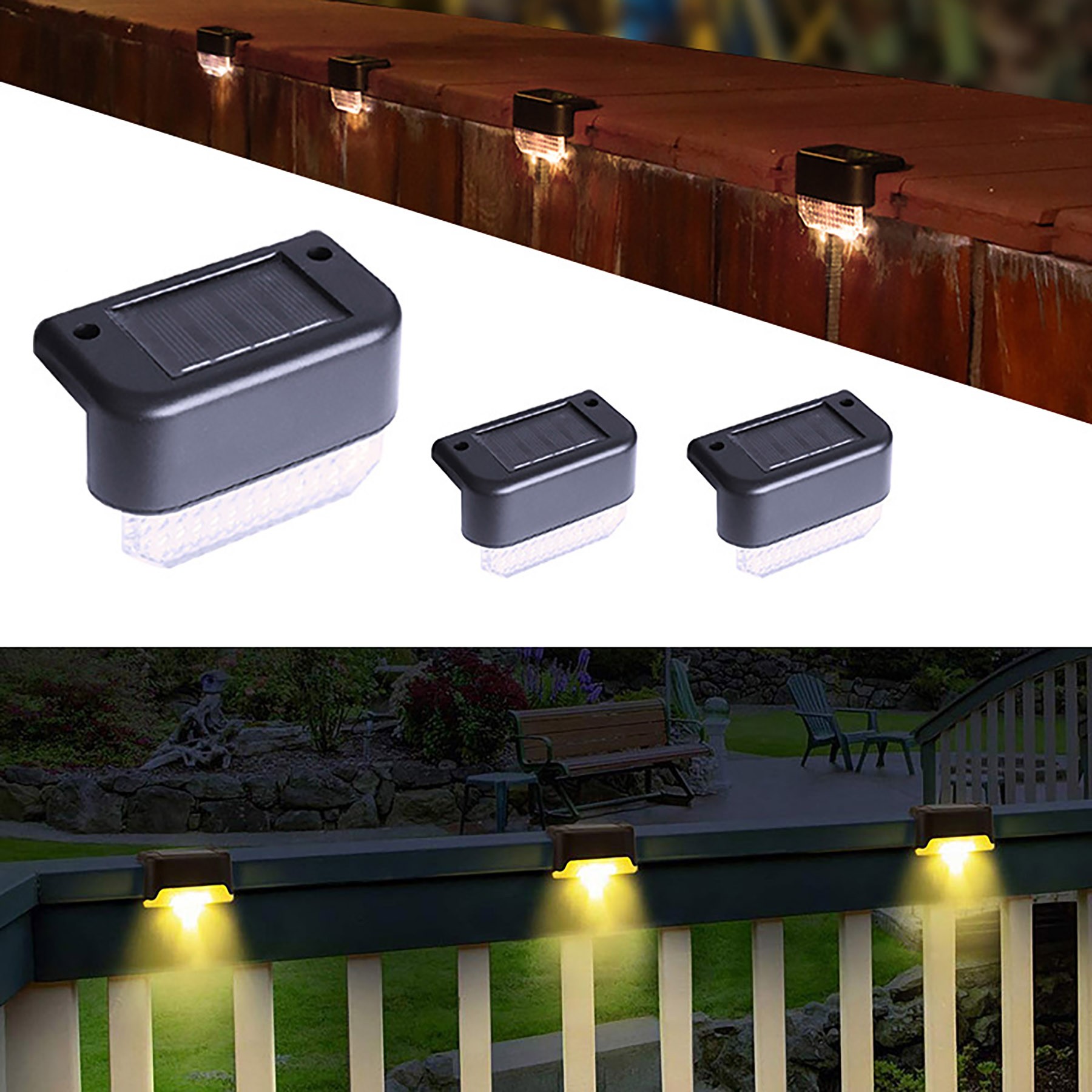 Solar Fence Light 2