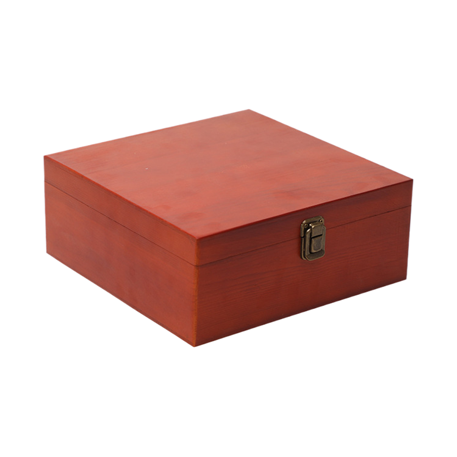Elegant solid wood storage box 4