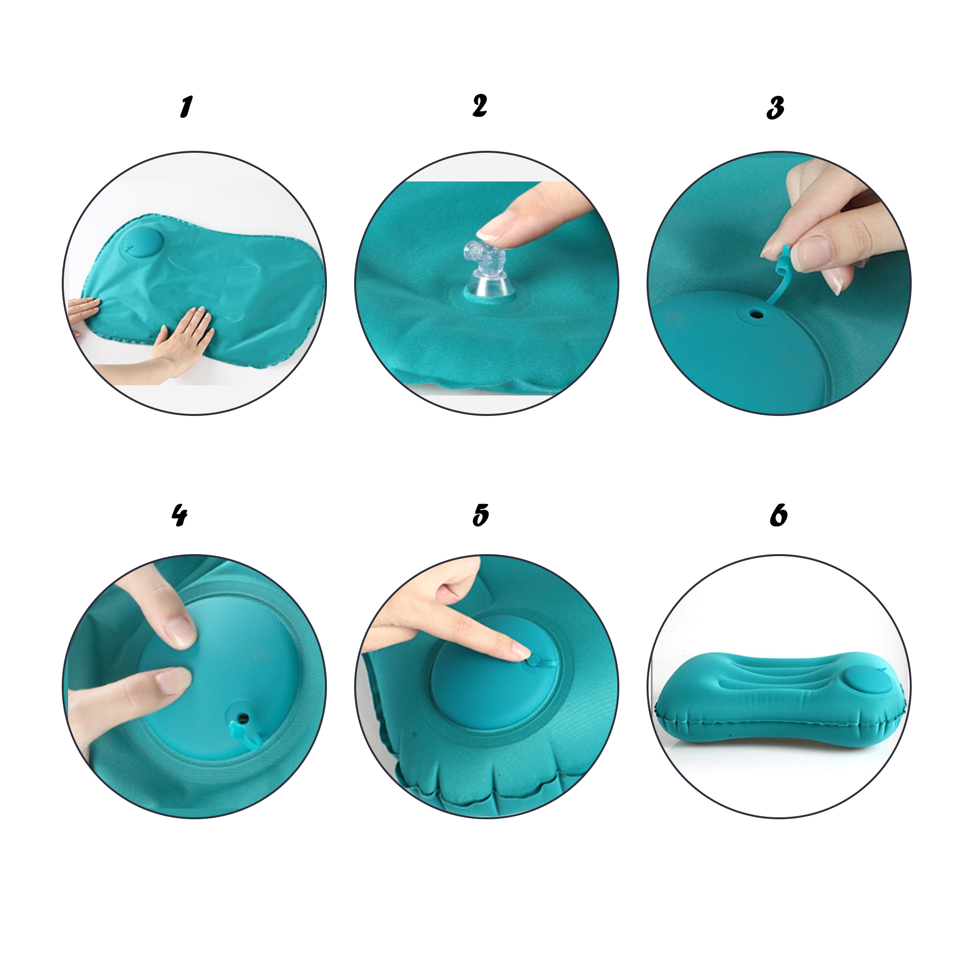 PVC Camping Travel Pillow 2