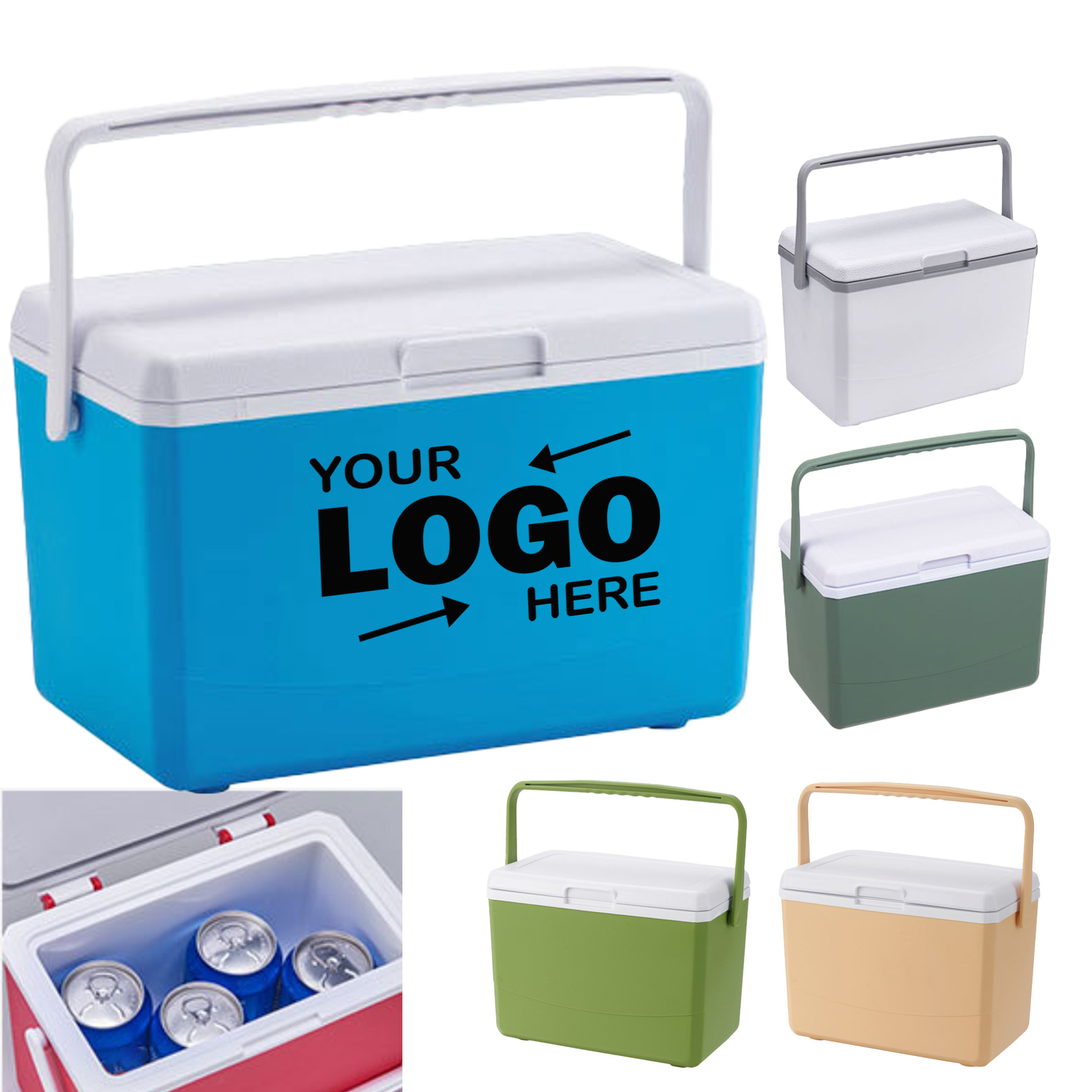 101oz PP Material Outdoor Portable Cooler Box 2