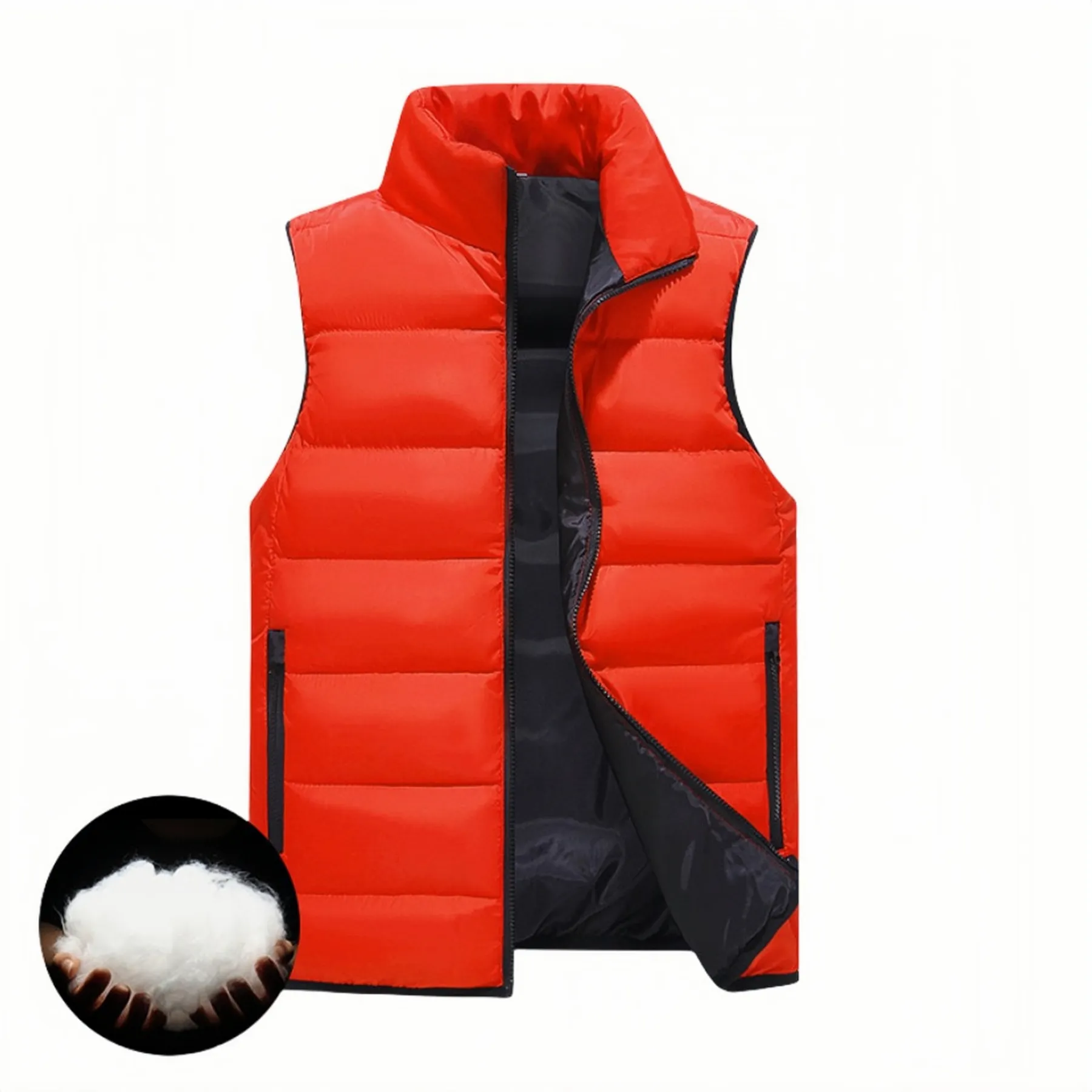 Winter Padded Unisex Down Vest 5
