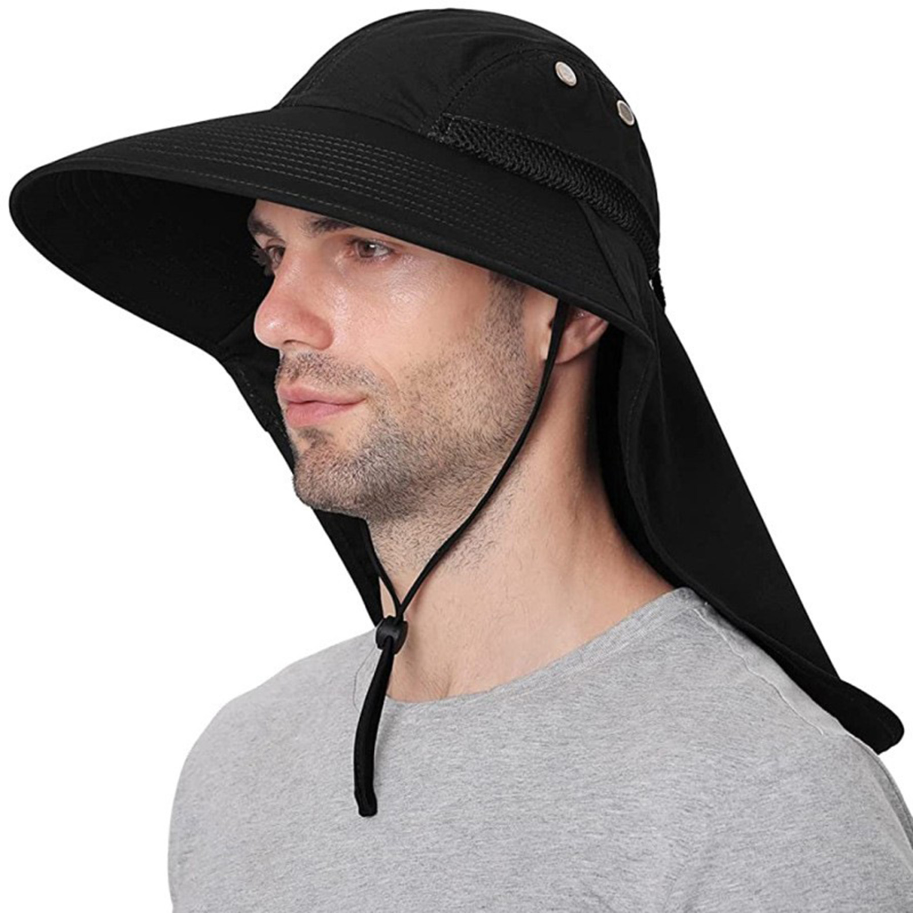 Wide Brim Hat 3