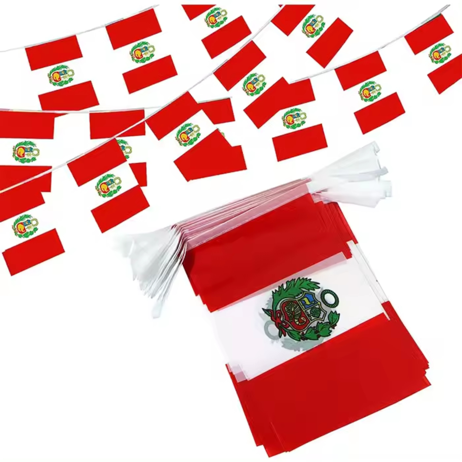 12" x 8" Rectangle Spring Bunting Flag 13