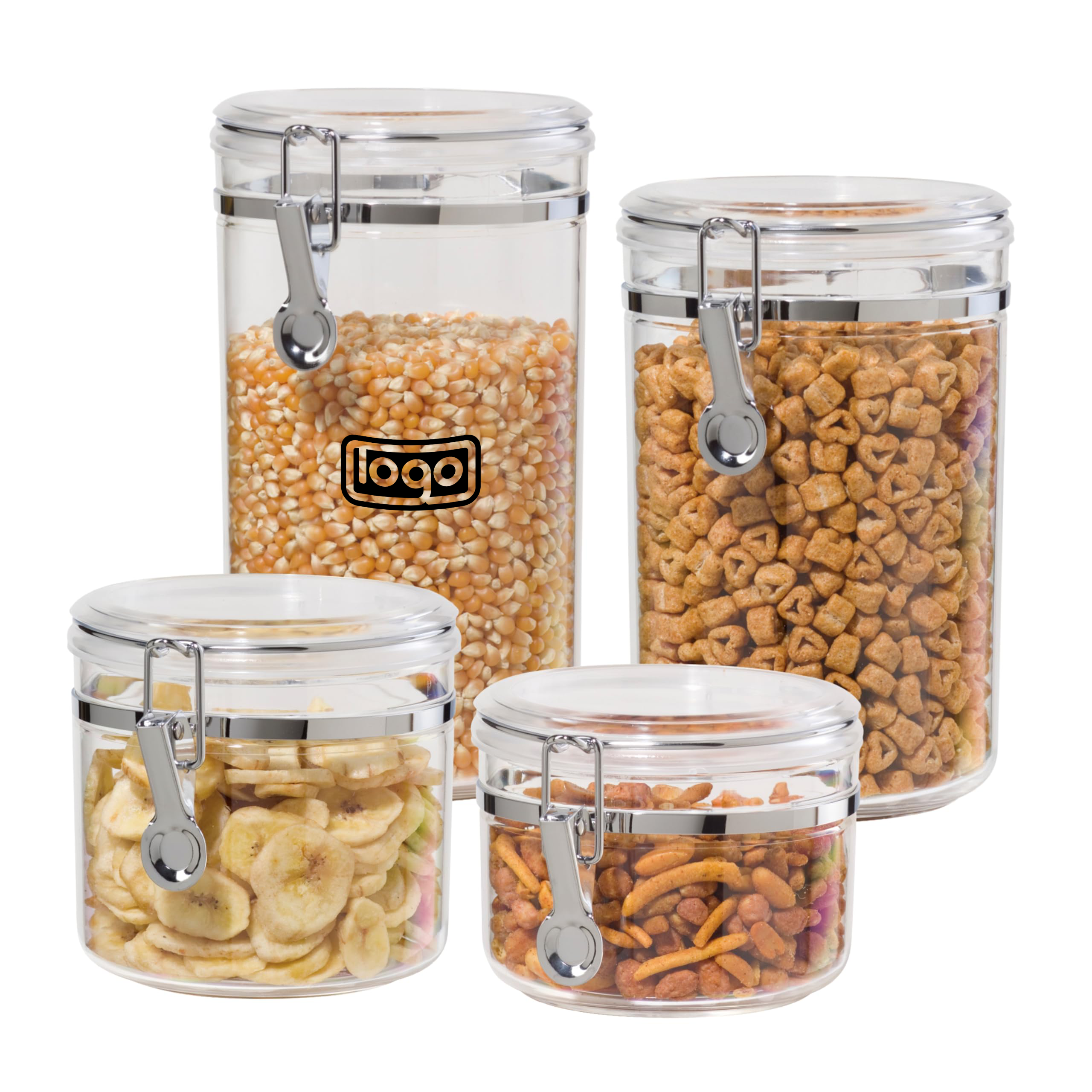 Ultra-Seal Clear Acrylic Food Canister - Kitchen Essential 10