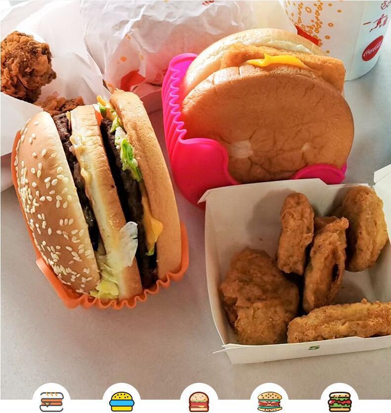 Reusable Burger Holder Clip 7