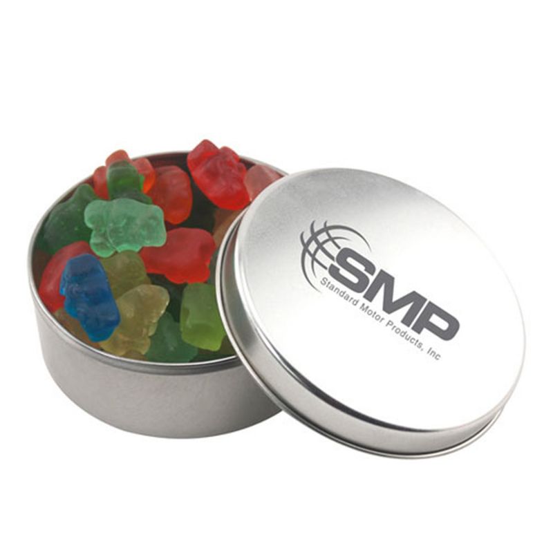 Round Tin with Gummy Bears 1