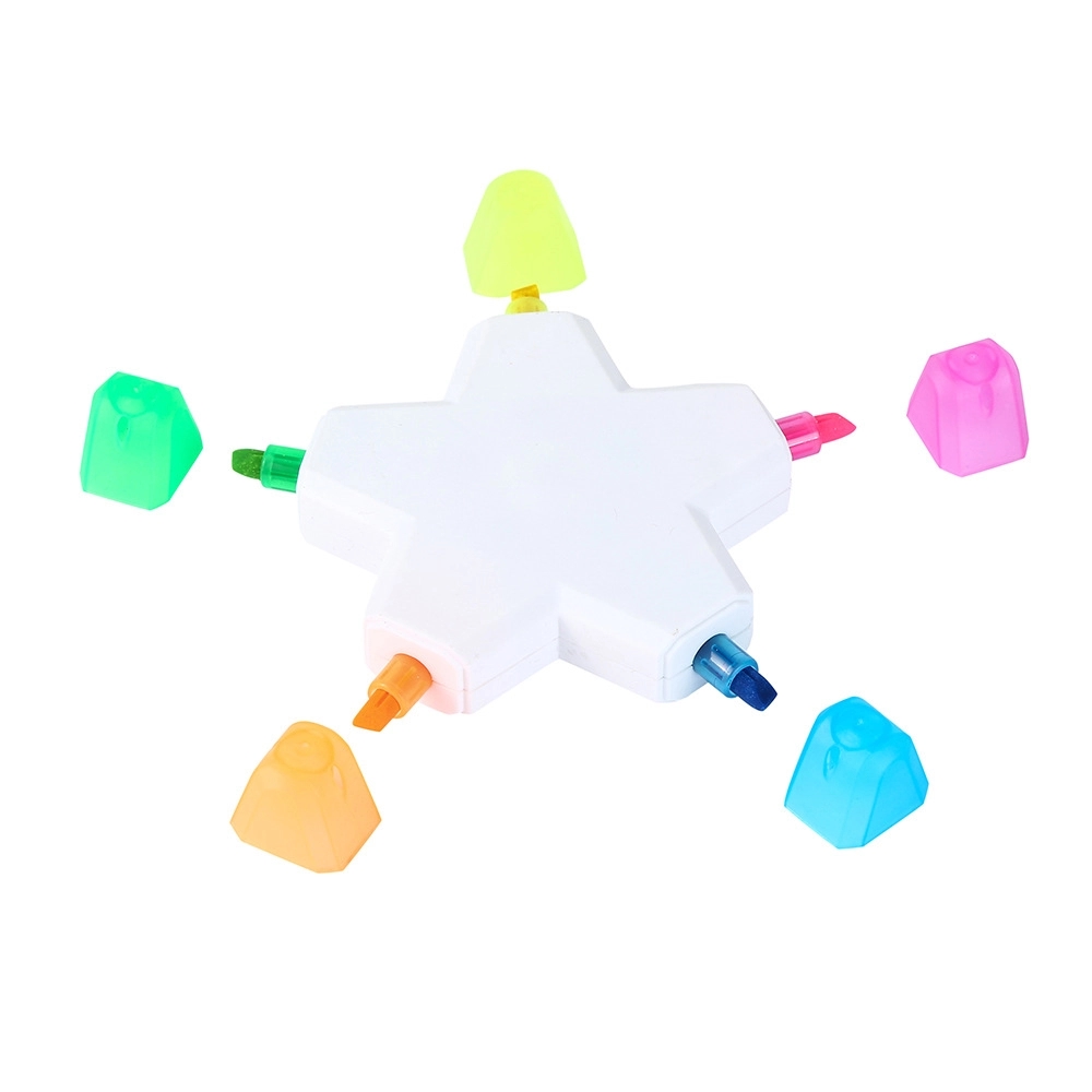 Star Shape Chisel Tip Marker Pen 5
