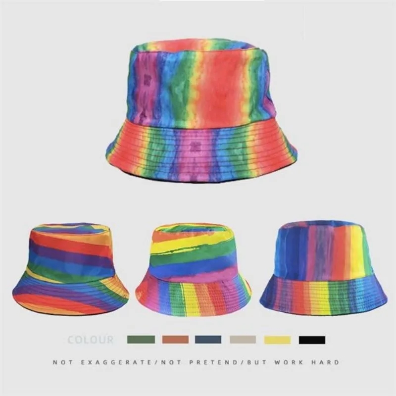 Rainbow Bucket Hat 9