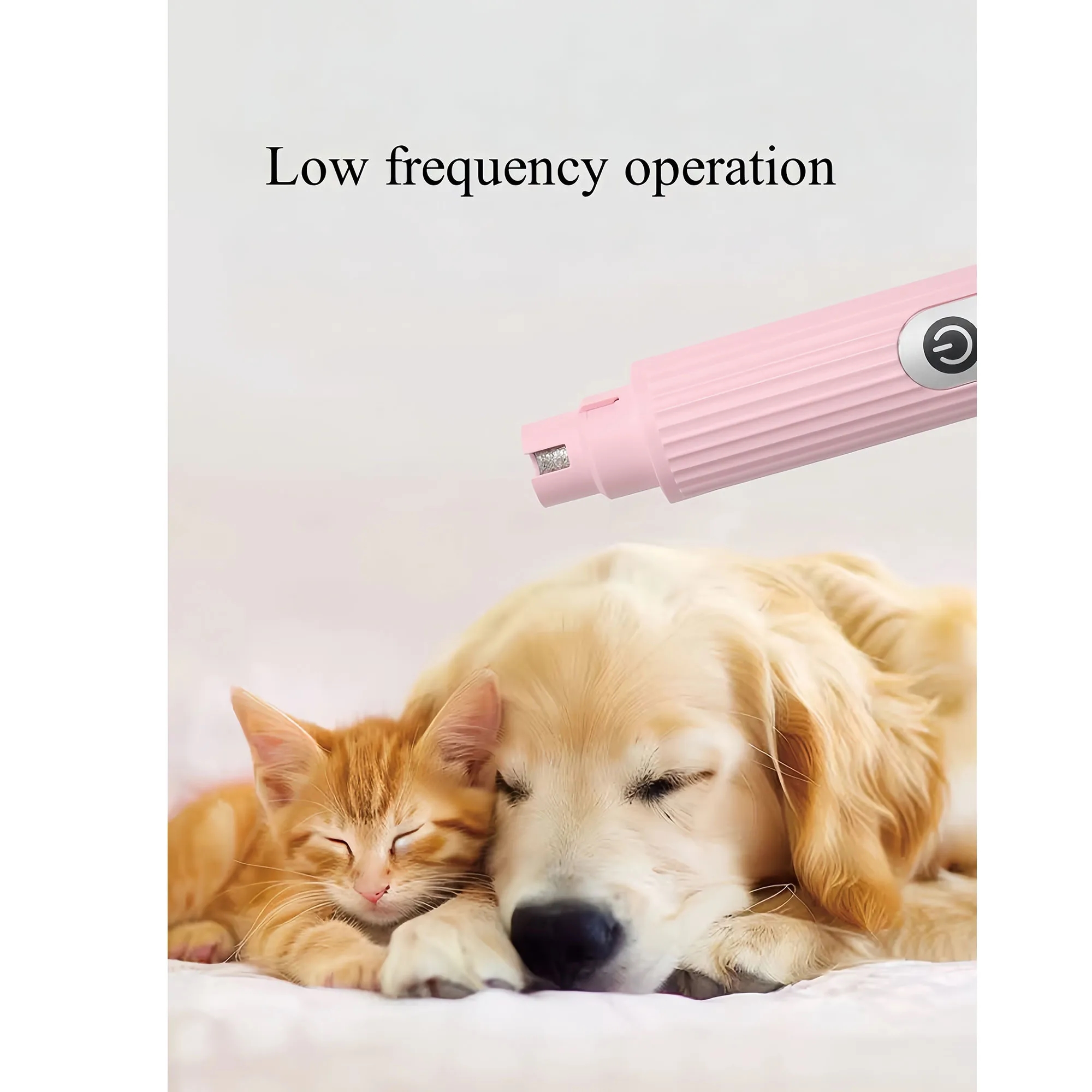 Professional Pet Nail Grinder With LED Light And Type C Port 7