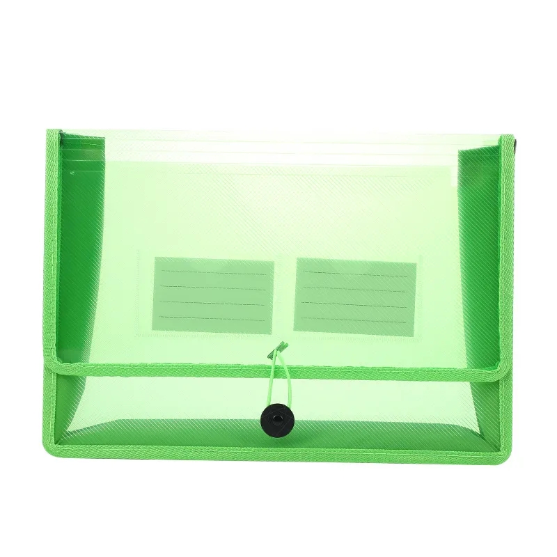 A4 Popper Wallet Plastic Folder Poly Pockets Envelope 9