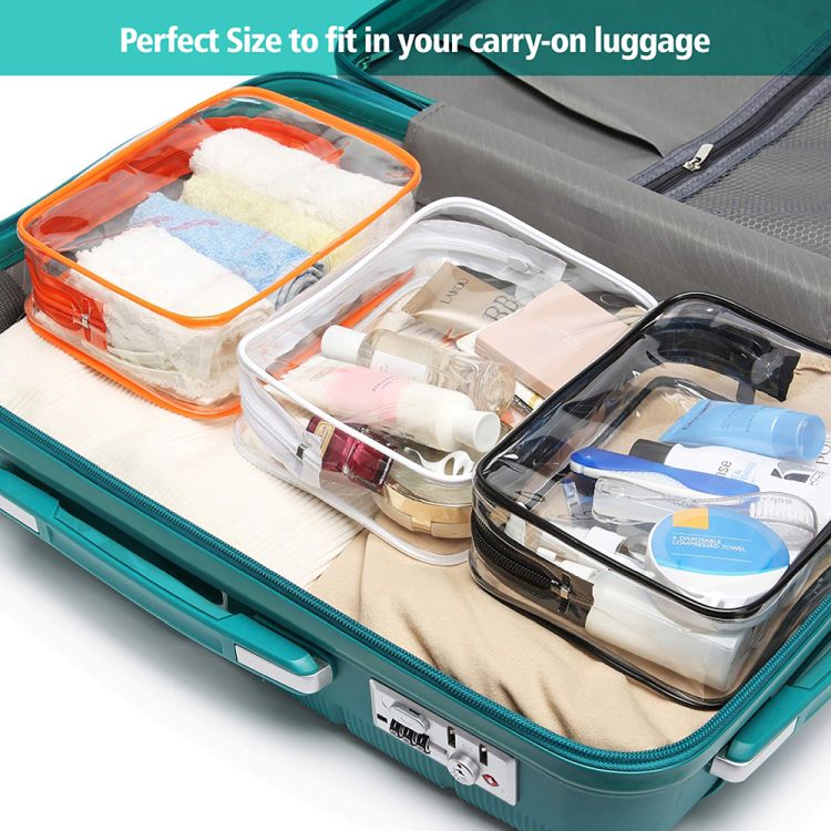 Clear Waterproof Toiletry Bag 2