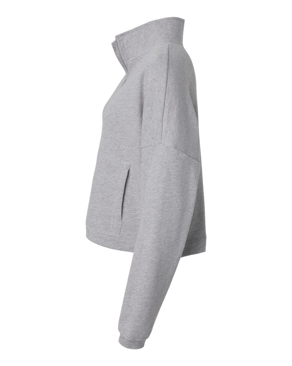 Women's Sponge Fleece Half Zip Pullover - 3953 9