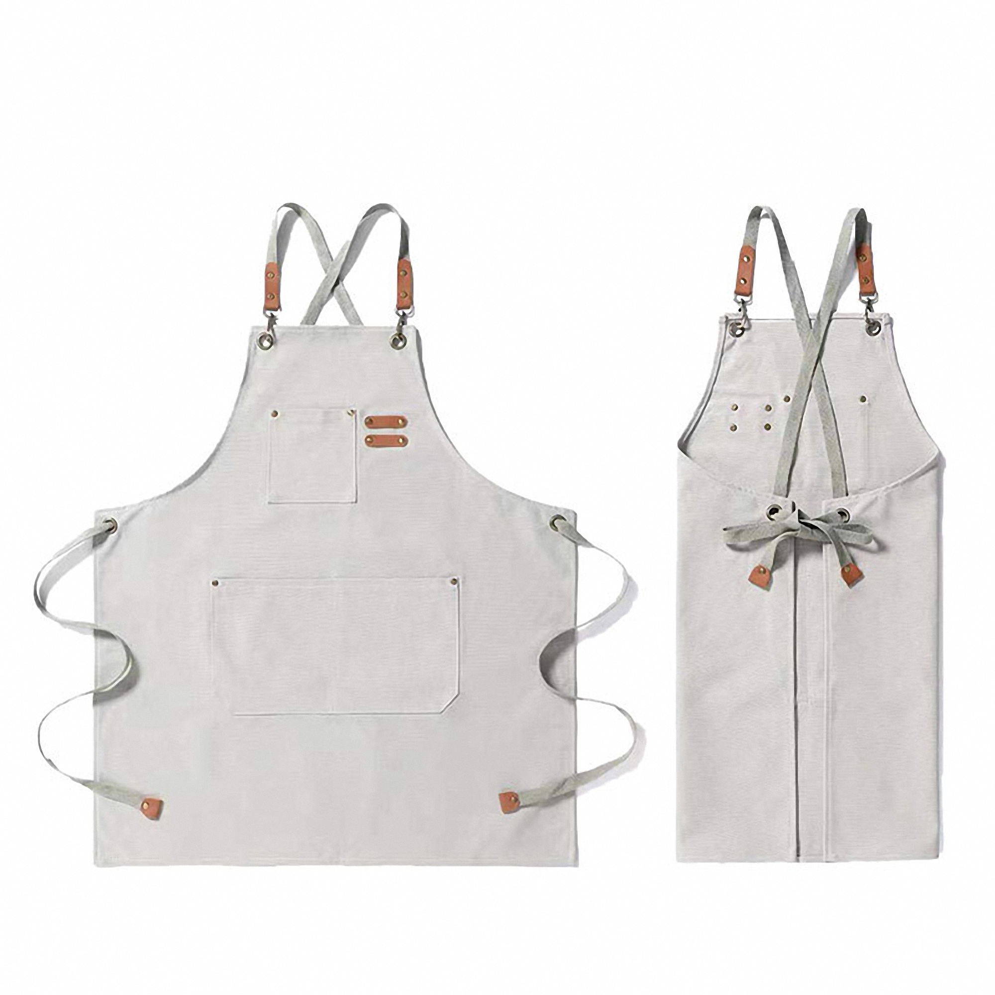 Versatile Cotton Kitchen Apron 2