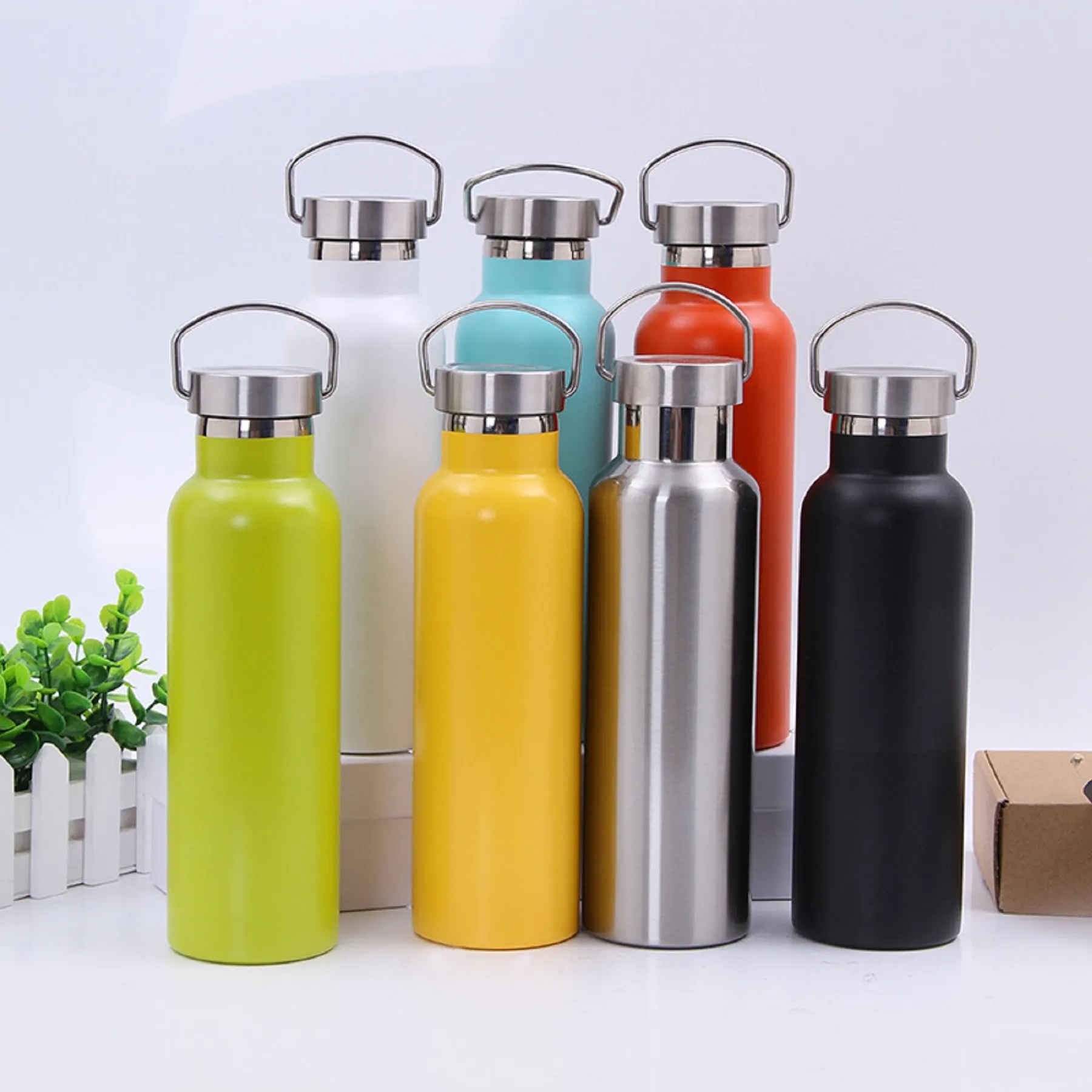 17 OZ Stainless Steel Hot Water Sport Bottle, custom water bottle with logo imprint 10