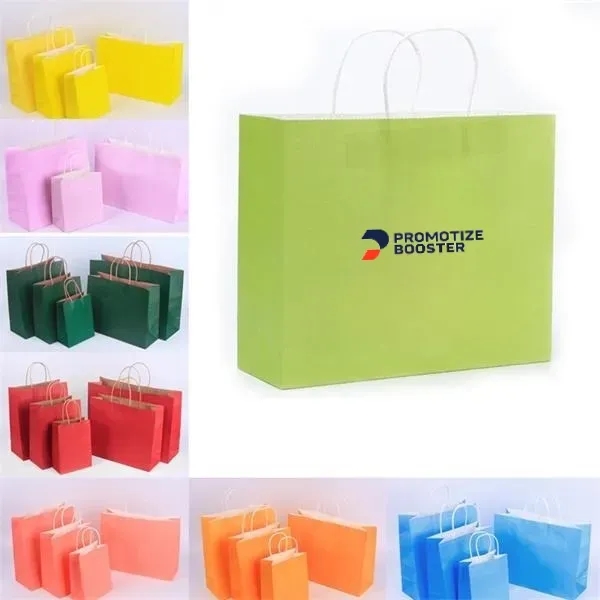 Premium Multi-Colored Kraft Paper Bag 1