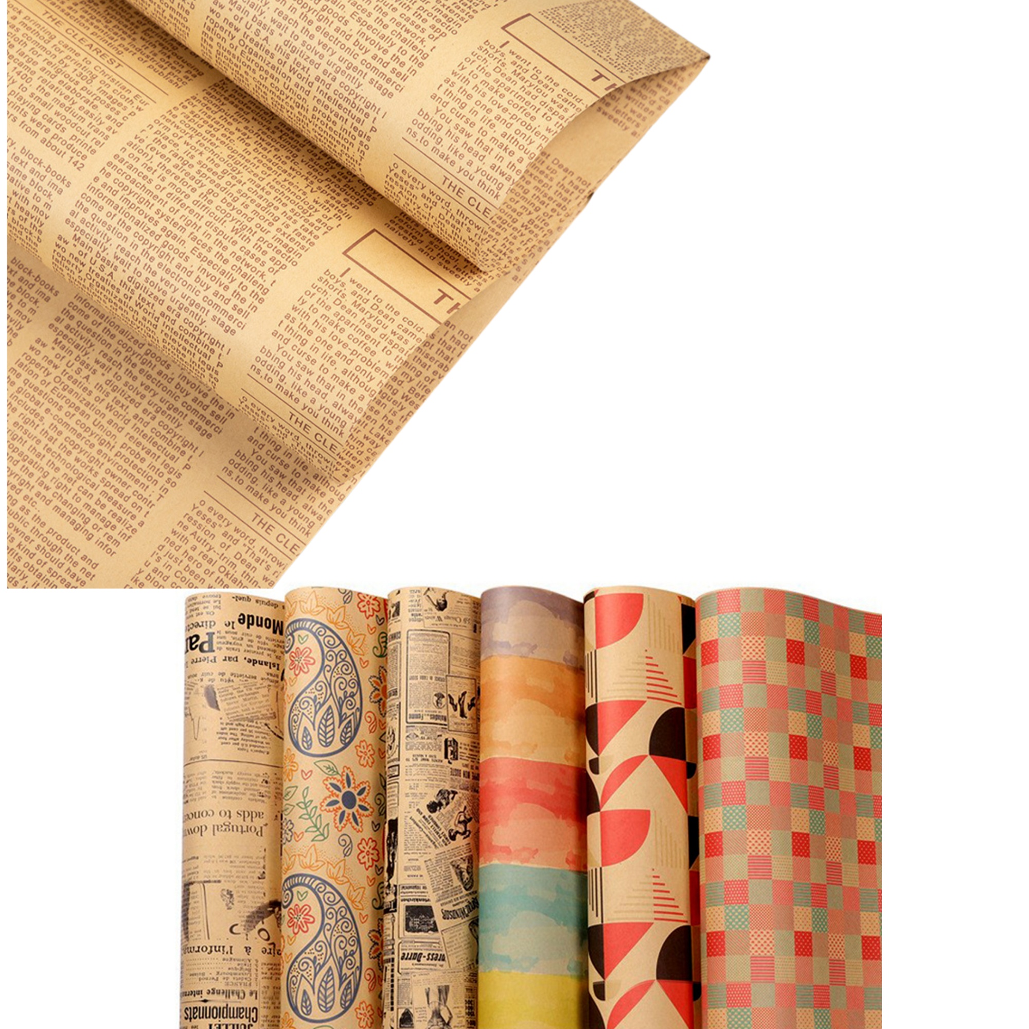 EcoWrap Brown Kraft Packing Paper 2