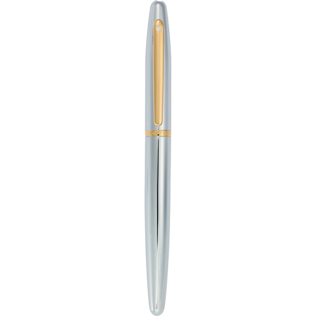 Sheaffer® VFM Polished Chrome with Gold Roller Bal 26