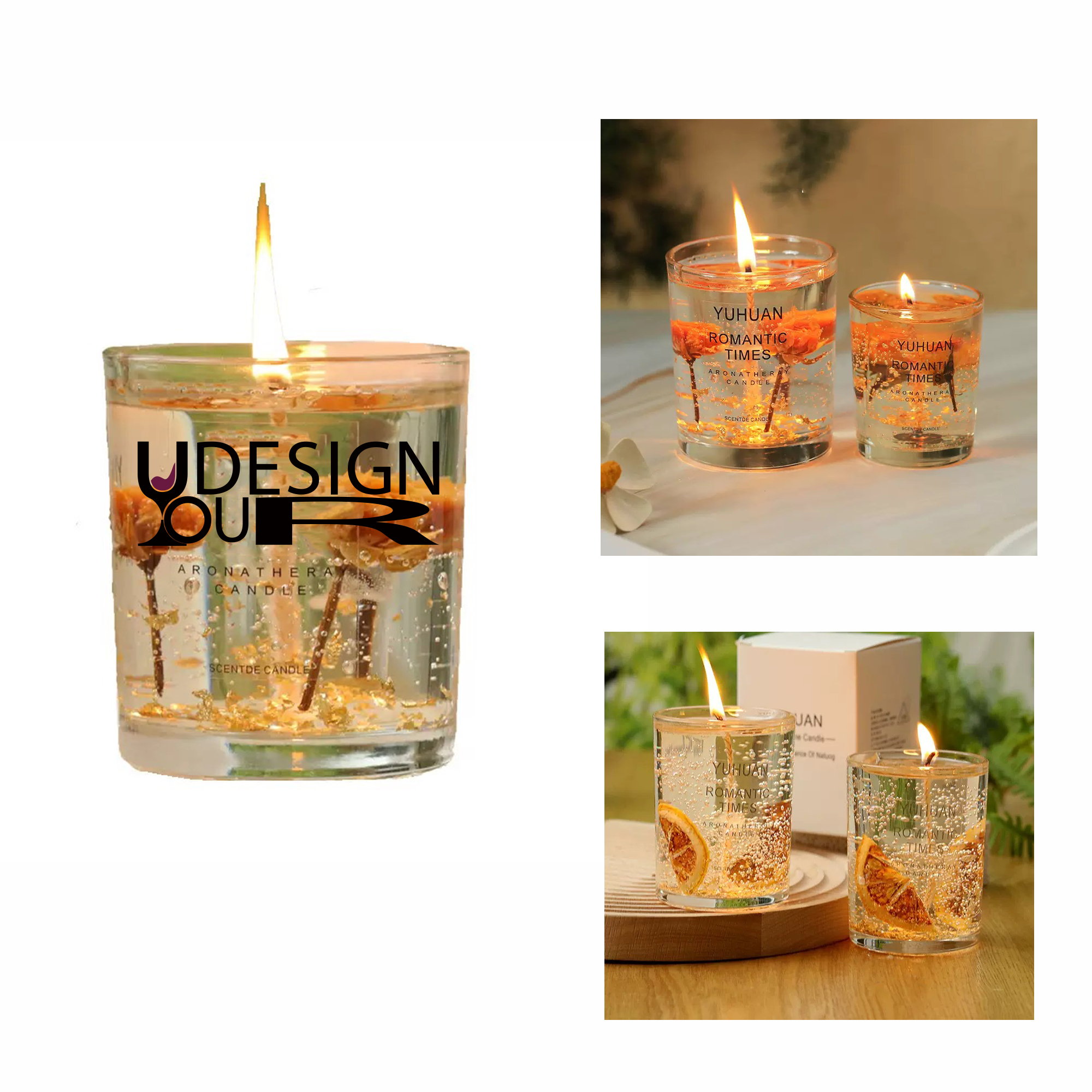 Jelly Wax Candle Scented MOQ 10pcs 3