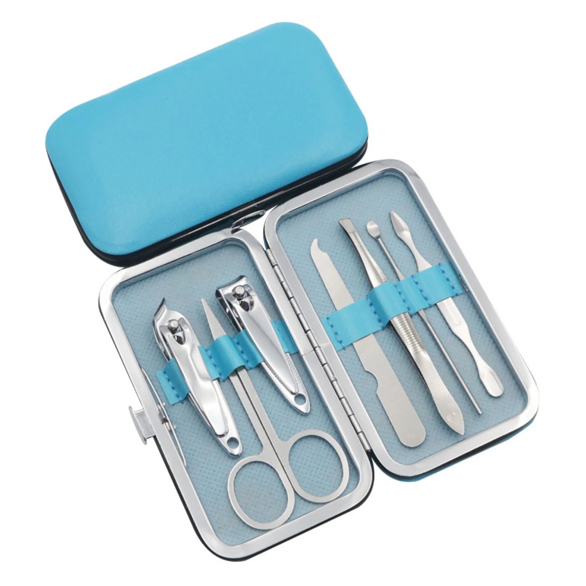 MOQ50 7-in-1 Travel Nail Clipper Tools Manicure Set 10