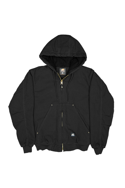 Berne Heartland Washed Duck Hooded Jacket 10