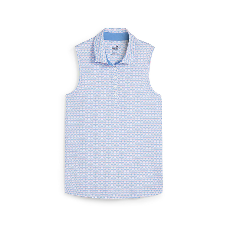 Puma Ladies Mattr Deco Sleeveless Polo 2