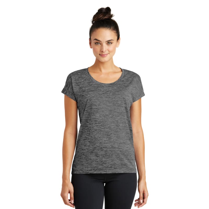 Sport-Tek Women's PosiCharge Electric Heather Sporty Tee. 44