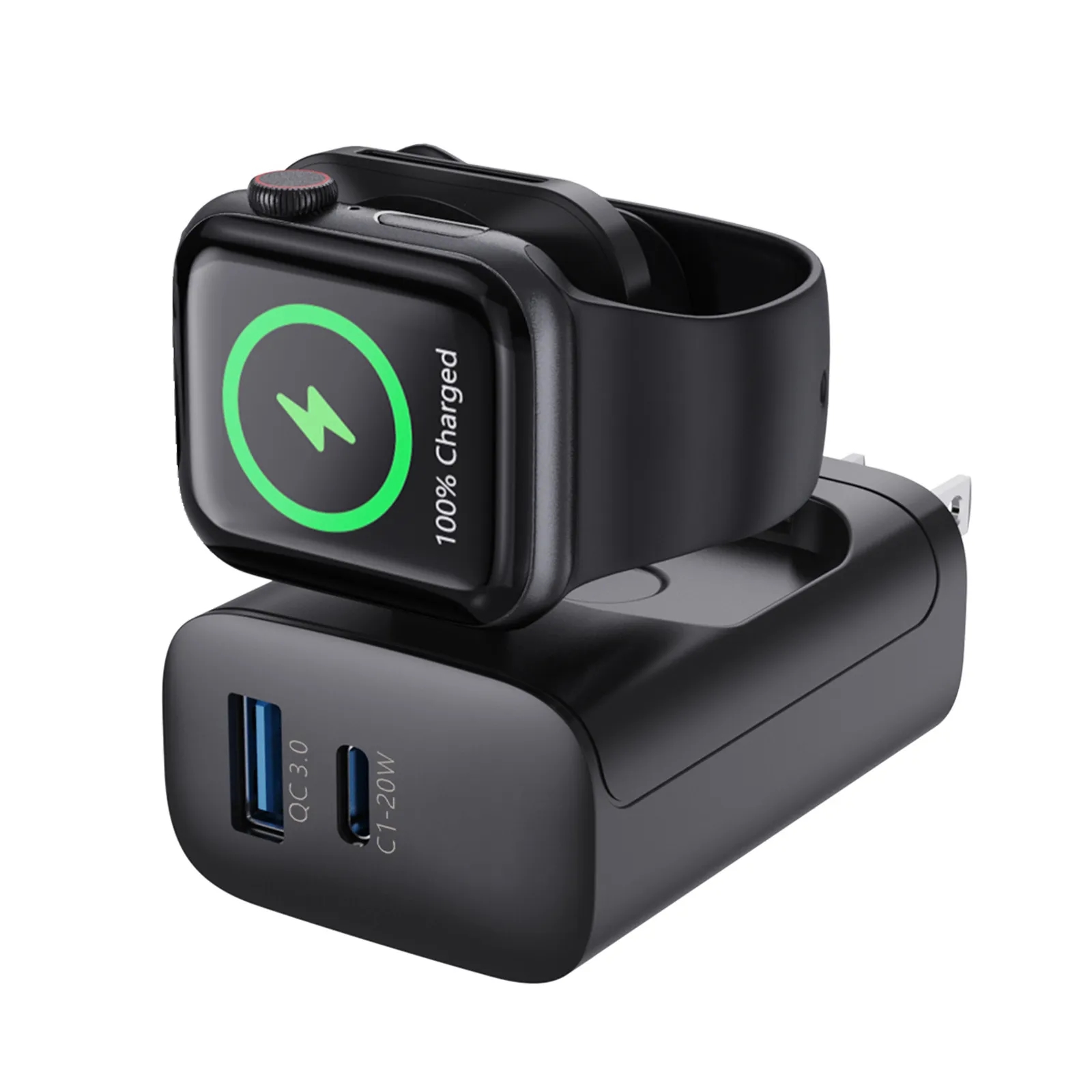 All-in-One Wall Charger with Smart Watch Compatibility 7